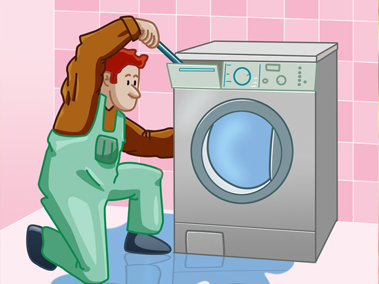 Các vấn đề chung của máy giặt