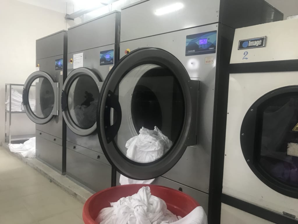 Máy giặt chăn công nghiệp giá rẻ Image